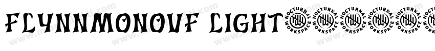 FlynnmonoVF light字体转换